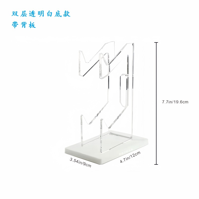 Picture of Acrylic Game Handle Display Stand PS4 Wireless Transparent Desktop Headset Hanger PS5 Universal Handle Bracket