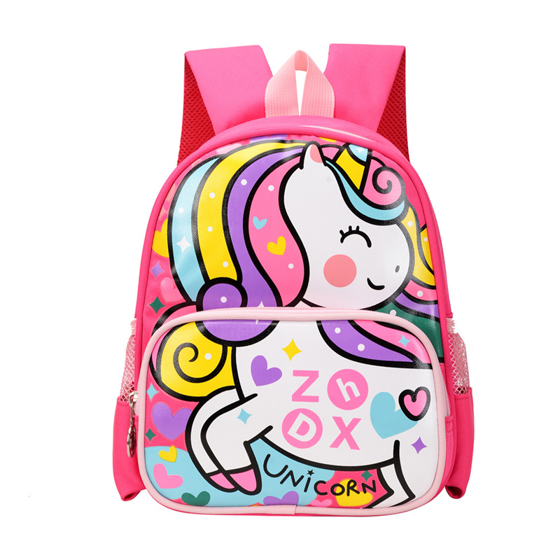 Picture of Children's Schoolbag Kindergarten Children's Lightweight Backpack 3-7 Years Old Cartoon Animation Car Student Backpack