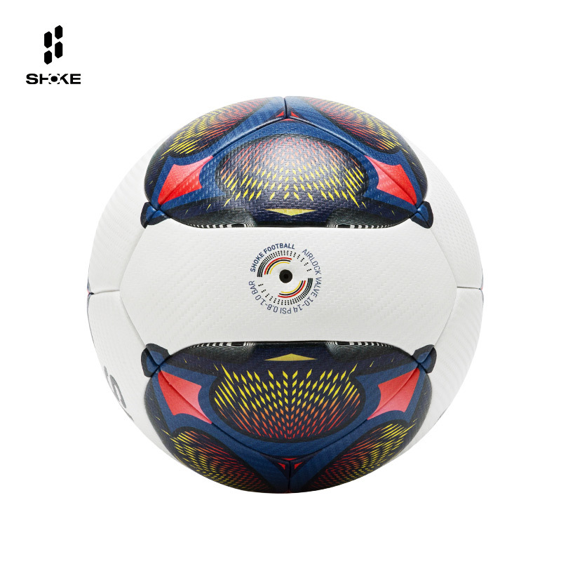 Picture of SHOKE Source Factory Football League Professional Match Football Pu Leather Adhesive Heat Fit No.3 No.4 No.5 Football