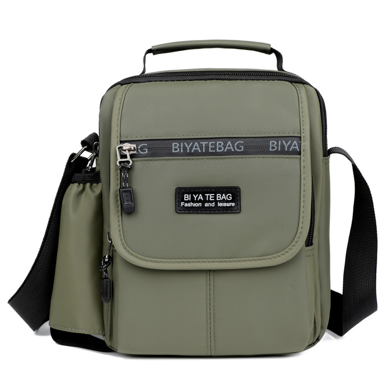 Picture of New Shoulder Bag Men's Oxford Cloth Crossbody Bag Men's Business Casual Outdoor Vertical Handheld Small Bag Men's Water Cup Bag