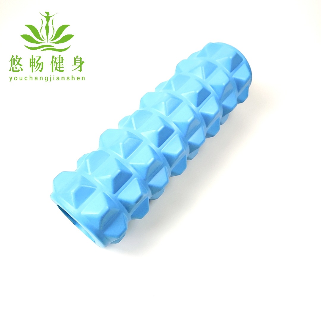 Picture of Eva Hollow Yoga Column 33cm Stereo Dot Mace Muscle Fitness Massage Stick 3D High Hardness Foam Shaft