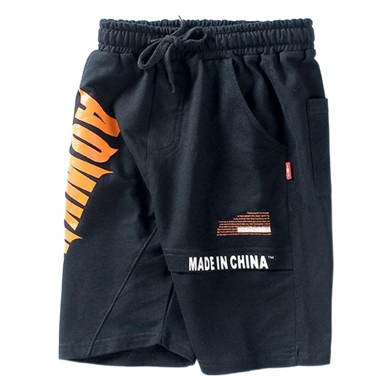 Summer Korean Style New Shorts, Boys' Sports Pants, Girls' Breathable Children's Pants, Five-Quarter Pants, Children's Wholesale High Elasticity