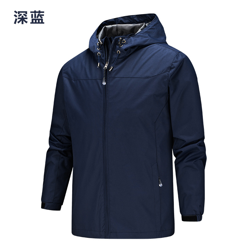 Picture of Outdoor Men's Rush Clothes Spring and Autumn Thin Windproof Waterproof Breathable Sportswear Soft Shell Couple's Rush Coat