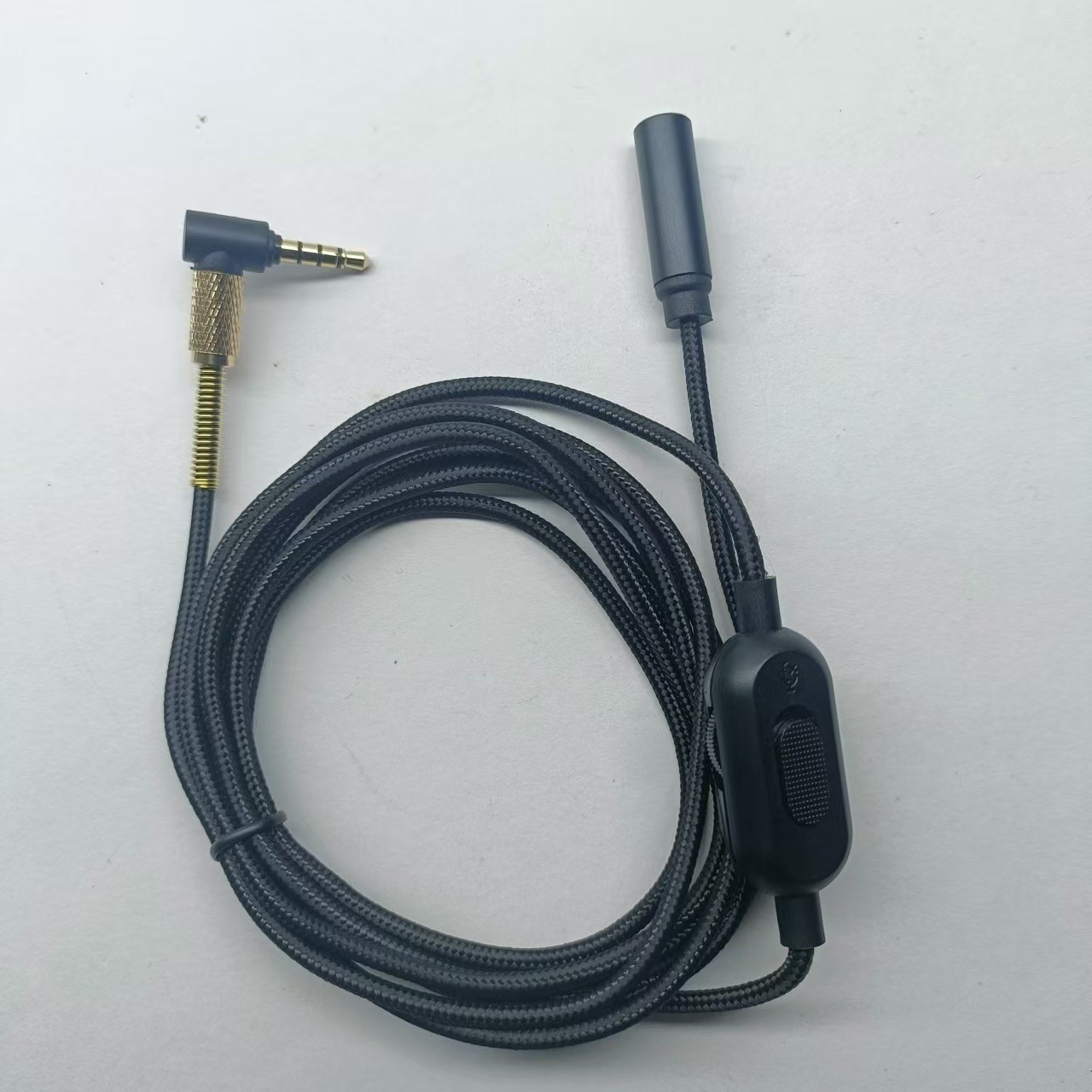 Picture of Headset extension cord to adjust the volume closed Mai open microphone audio cable 1000XM QC35 NC700 patch cord