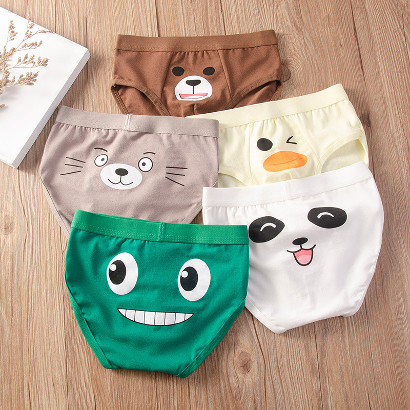 Picture of Children's underwear boy triangle boy cartoon underwear big children's underwear boys cotton briefs wholesale