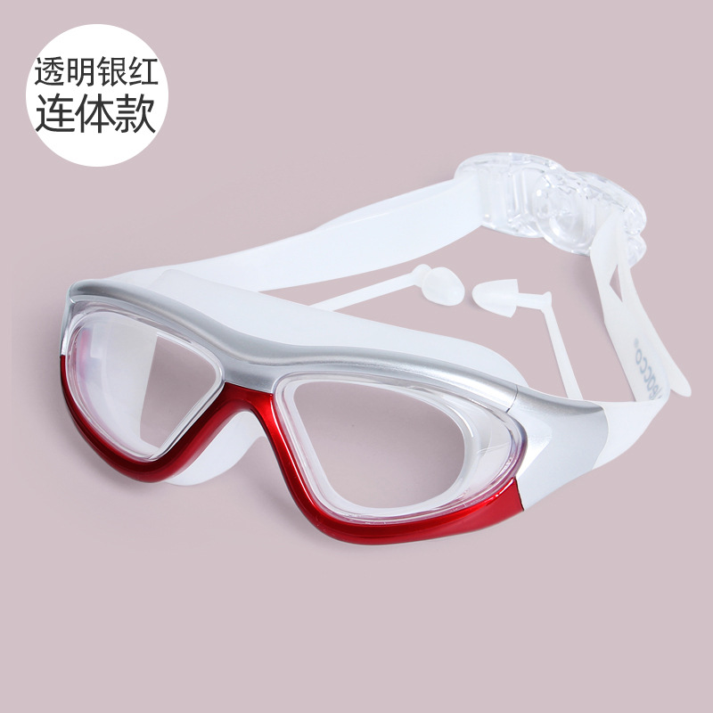 Picture of Liku Myopia Goggles High-definition Anti-fog Waterproof Unisex Goggles Electroplated Swimming Equipment