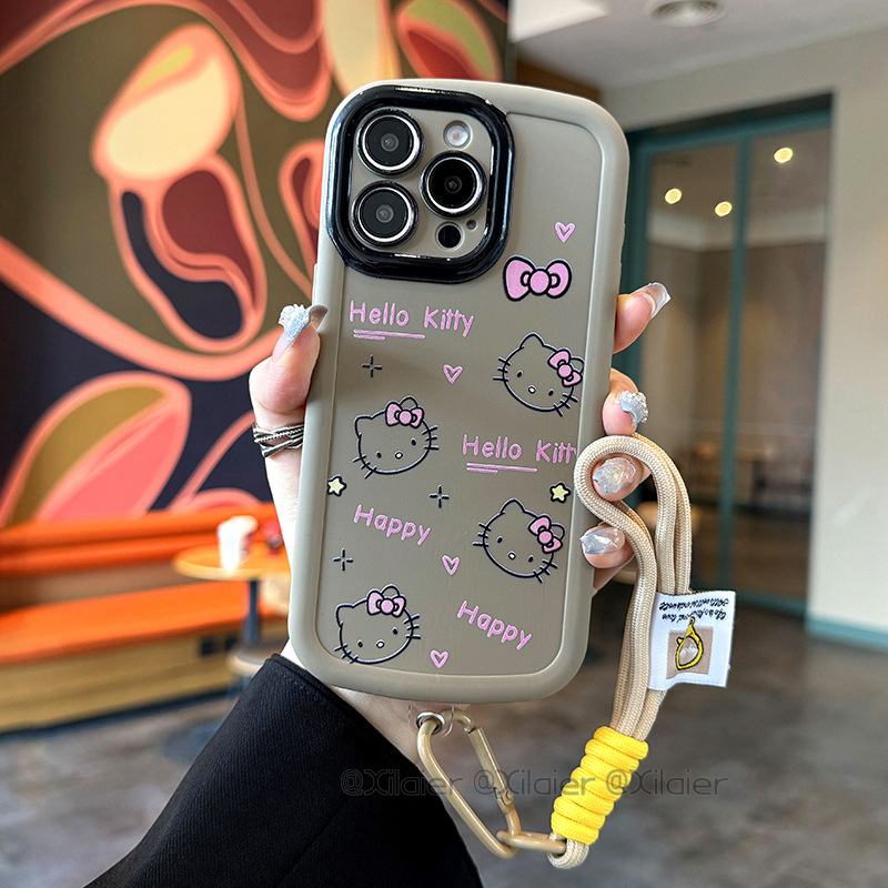 Picture of Suitable for OPPO Find X7 Pro Phone Case X5 Protective Case X3 Frosted Cute Hello Kitty Drop-resistant New