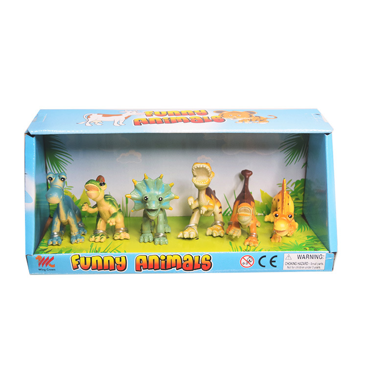 Picture of Cross-border Jurassic solid dinosaur model toy animal model lion tiger dinosaur toy children small toy