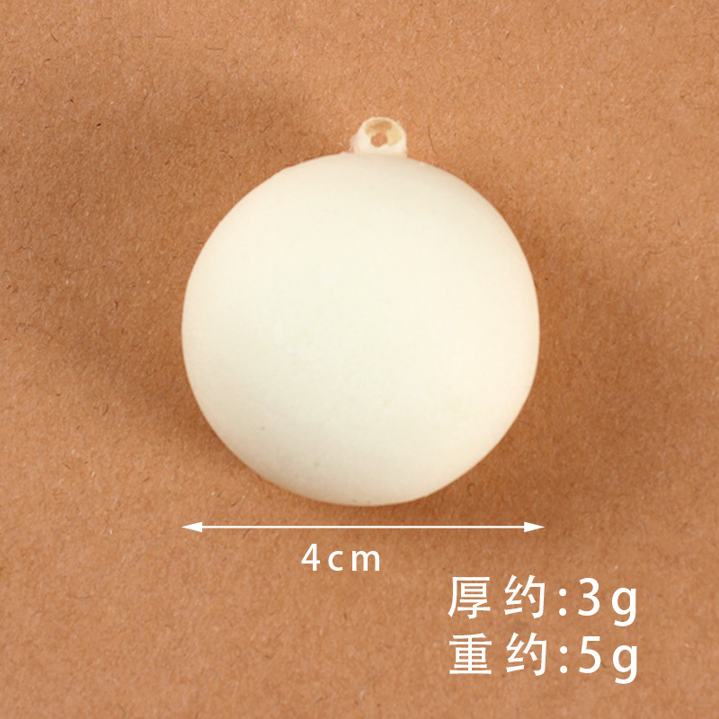 Picture of PU slow rebound simulation steamed buns dumplings flower roll model fake food food decompression pinch music toys