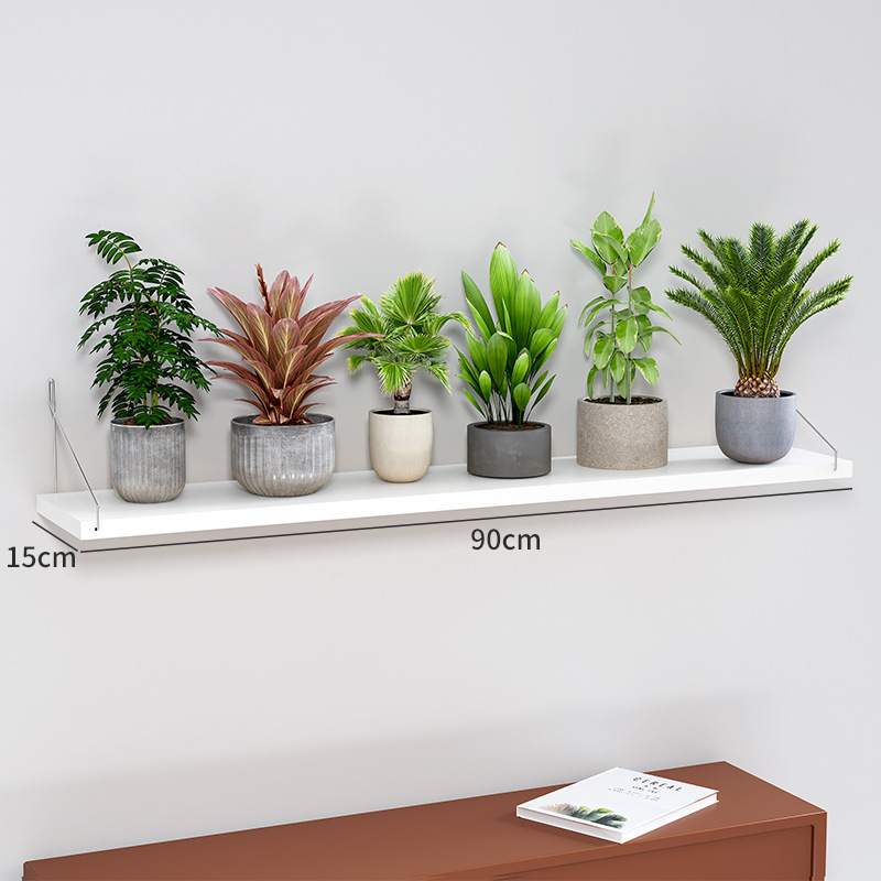 Picture of Source Factory Flower Rack Storage Rack Balcony Flower Rack Wall Indoor Wall Hanging Punch-free Flower Pot Rack Wall Rack