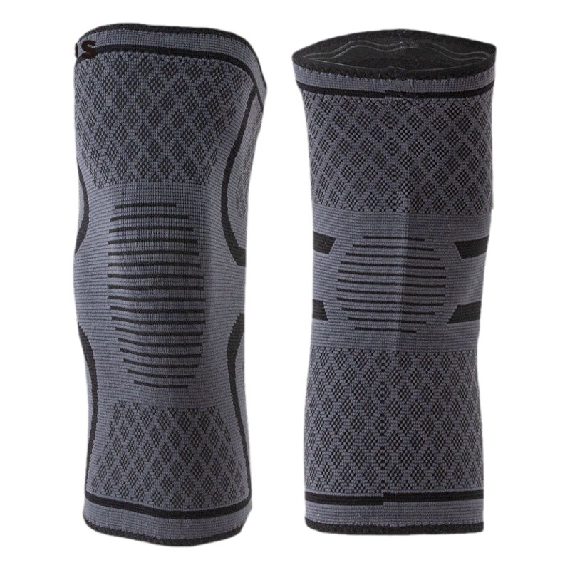 Factory direct knitted sports knee pads running basketball cycling fitness non-slip men's and women's breathable warm nylon knee pads