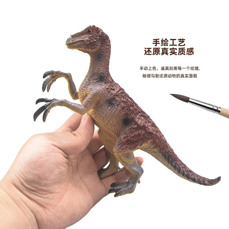 Picture of Dinosaur toy model simulation dinosaur model large sounding triceratops plastic boy dinosaur toy large
