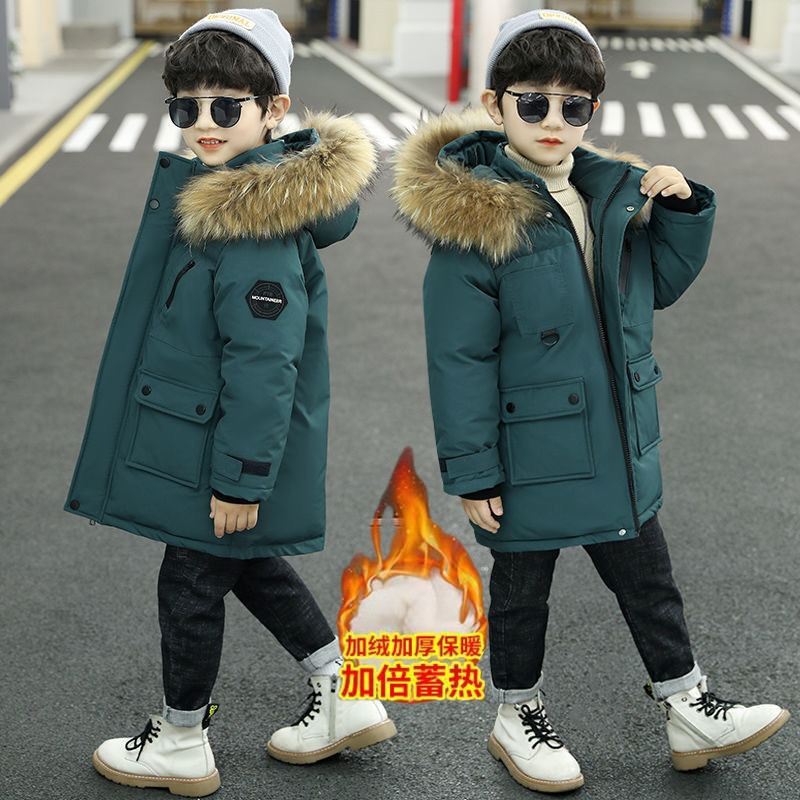 Picture of Children's clothing boys' cotton-padded coat 2023 New down cotton-padded coat winter clothing medium and big children boys' cotton-padded coat fashionable western style coat