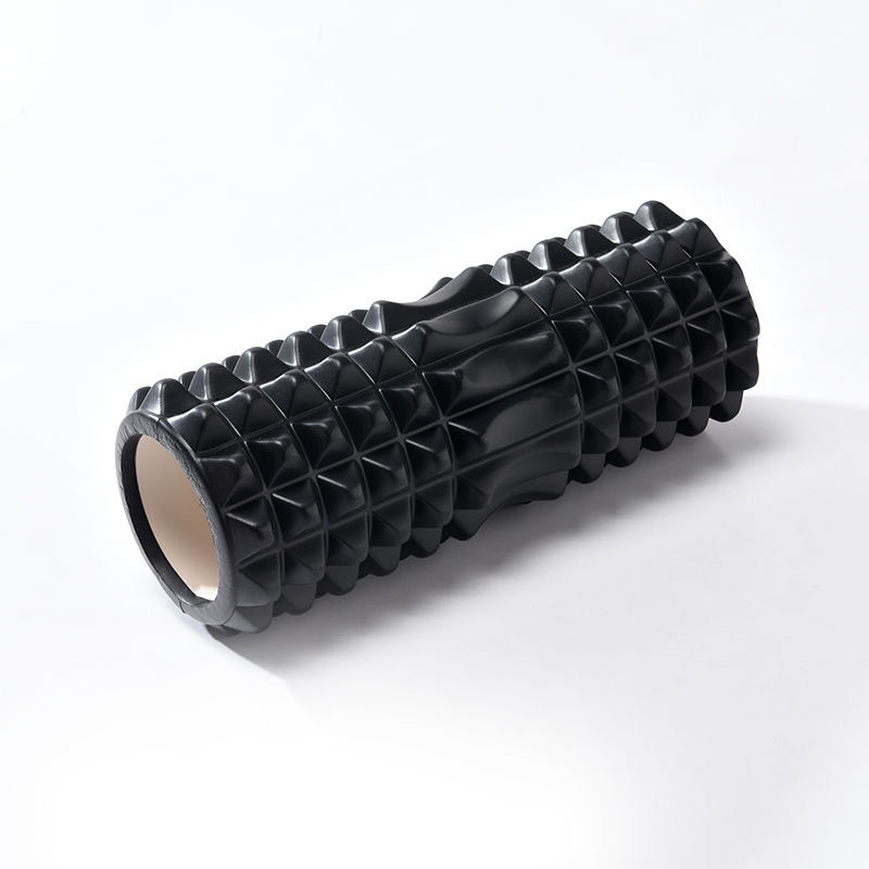 Picture of Foam shaft muscle relaxation massage stick beginner wolf tooth stick foam roller yoga supplies hollow yoga column