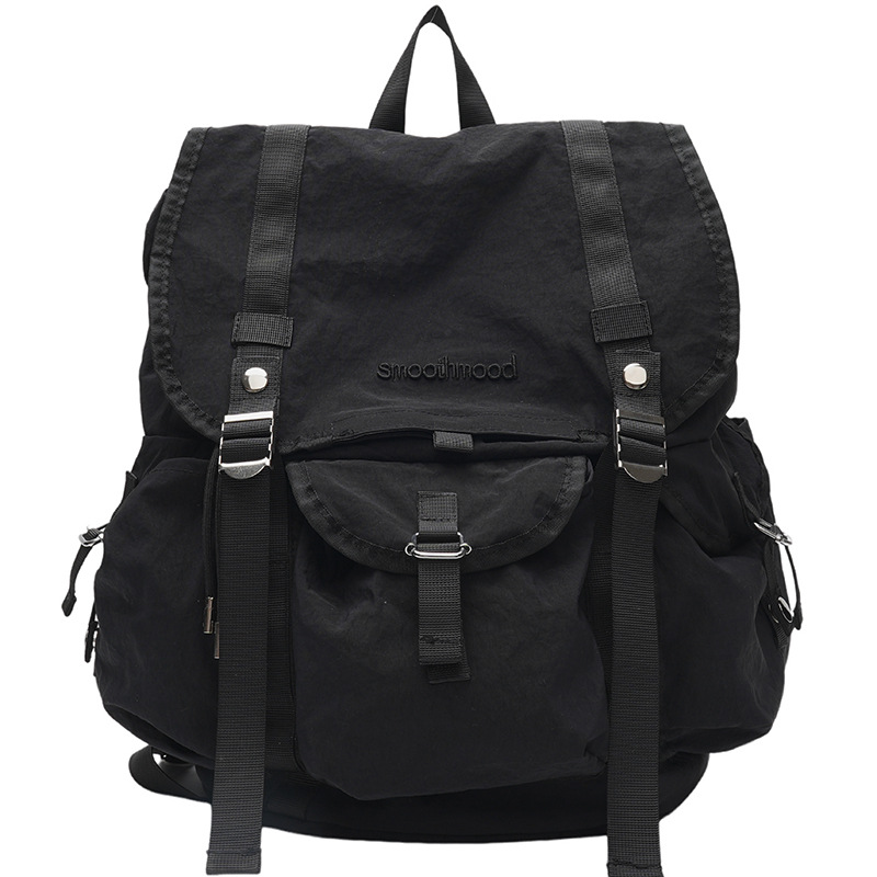 Picture of Schoolbag Korean simple leisure letters large capacity travel backpack 24 new mountaineering bag student shoulder bag wholesale