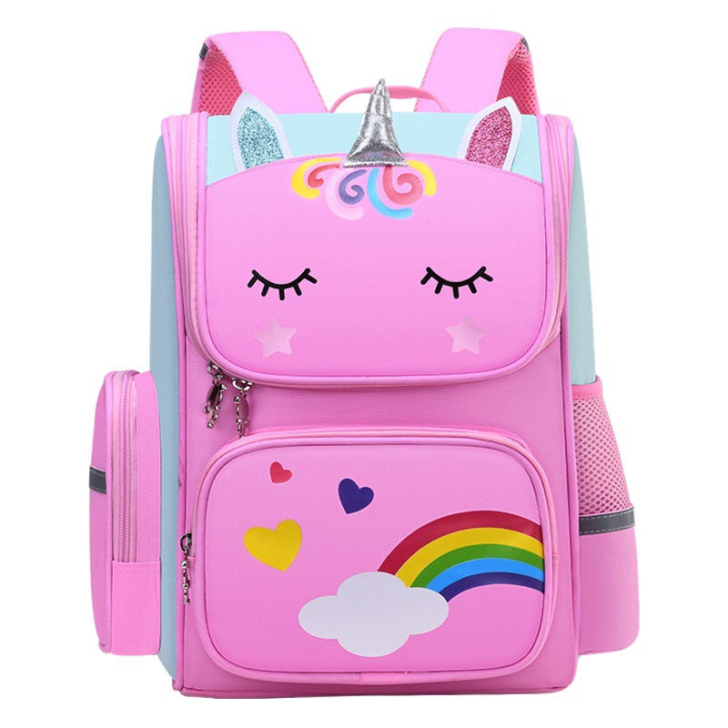 New elementary school student space schoolbag 8 to 12 years old burden reduction spine protection backpack boys and girls models can be Wholesale