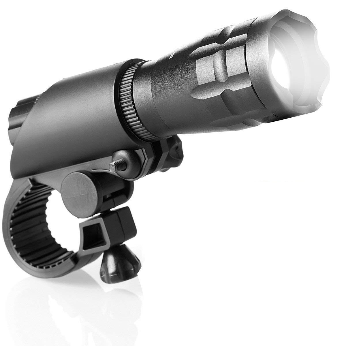 Picture of Factory wholesale 5W mountain bike headlight riding flashlight set charging zoom strong light