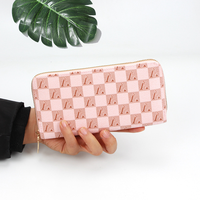 Picture of Factory Direct New Long Wallet Card Bag Women's Coin Purse Mobile Phone Bag Clutch Unisex Wallet