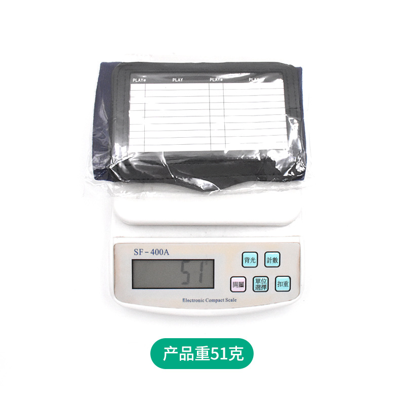 Picture of Rugby Tactical Wristband Tactical Manual Flip Manual Wrist Coach Playbook Baseball Tactical Board