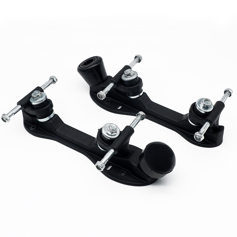 Picture of Double Row Roller Skate Car Adjustable Brake Head Base Roller Skate Accessories Four-wheel Skate Triangle Bracket