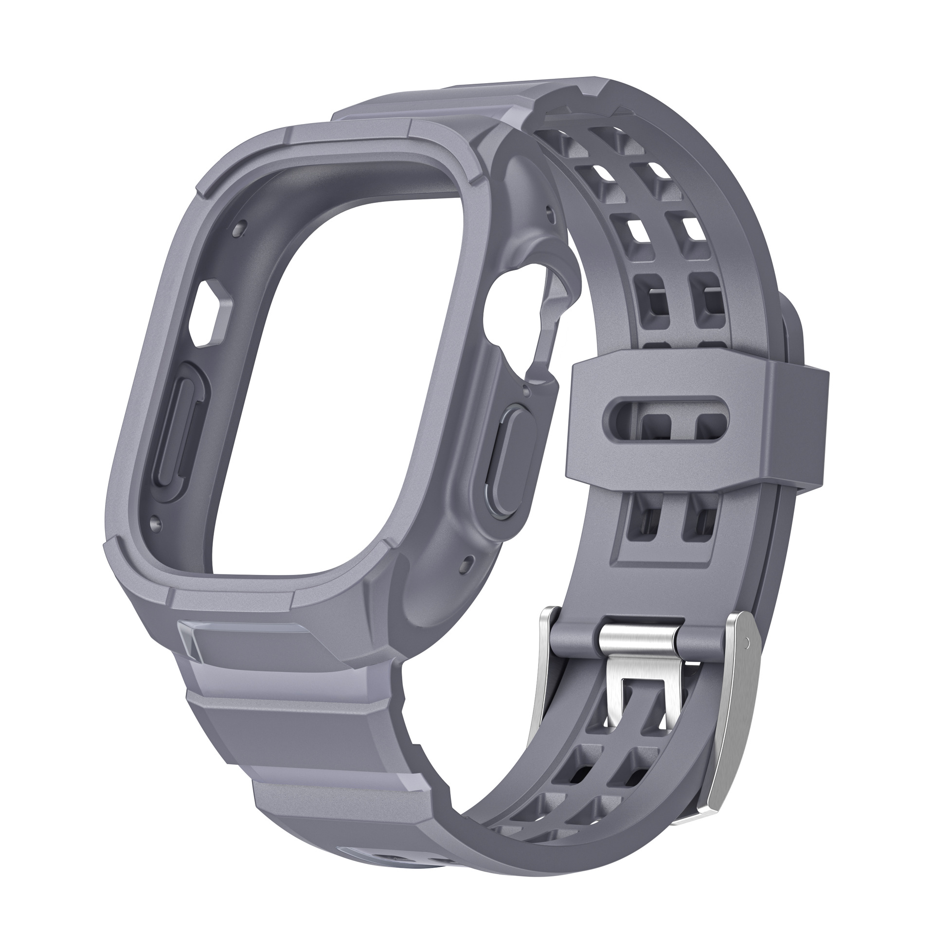 Picture of Suitable for Apple Smart Watch Strap Iwatch9Ultra249Mm Tpu Integrated Strap Pure Color