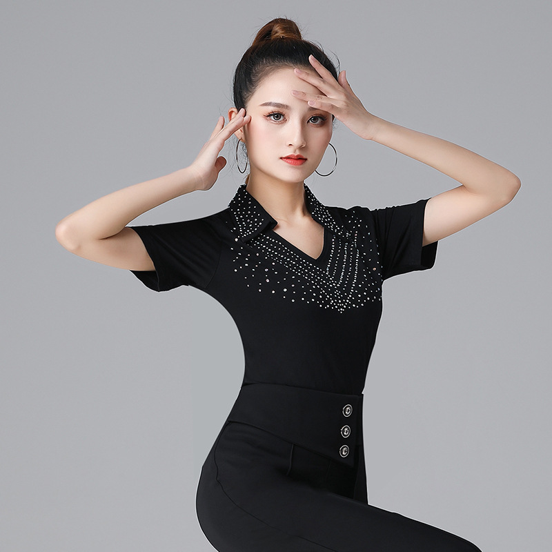 Picture of Sailor Dance Forest Knight Women's New Tassel One-piece Trousers Square Dance Latin Dance Jitterba Dance Culottes