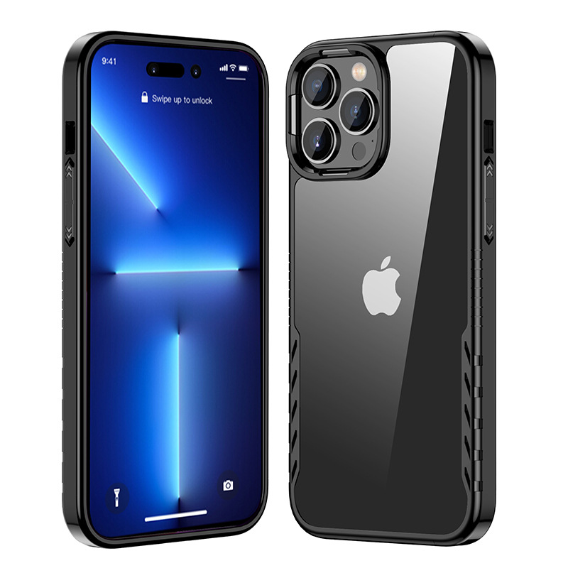 Picture of Apple 14 Mobile Phone Case New Transparent iphone14promax Protective Case Anti-drop Case 14 in stock Private Mold