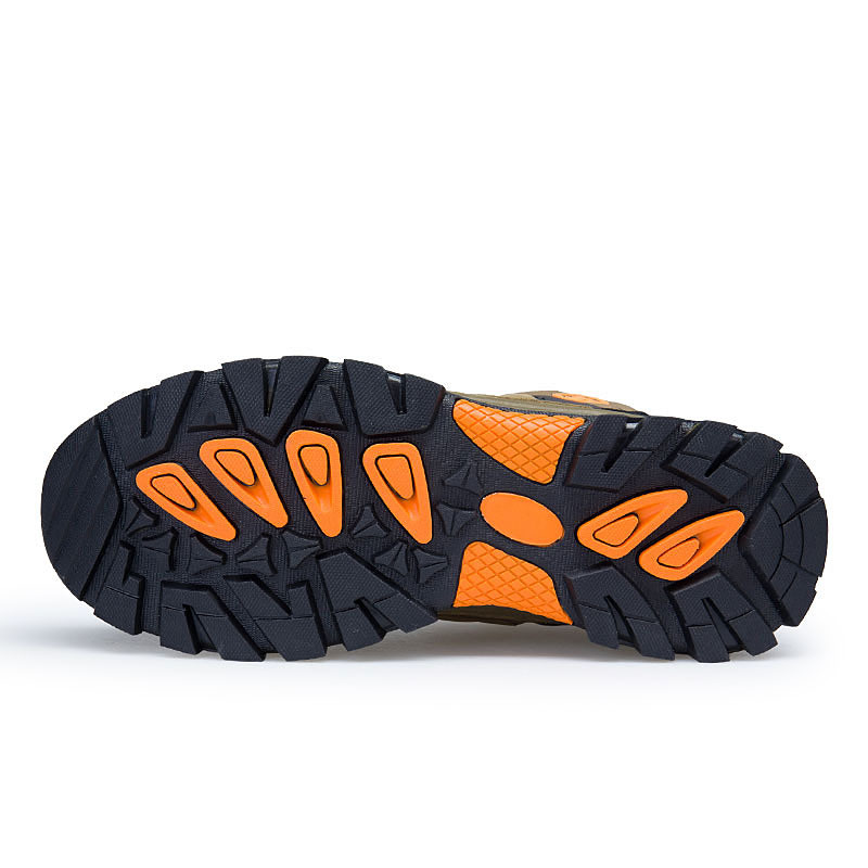 Picture of Cross-Border E-Commerce European and American Outdoor Shoes Hiking Shoes Men's Shoes Large Size 47 Waterproof Sports Shoes High-Top Hiking Shoes Wear-Resistant