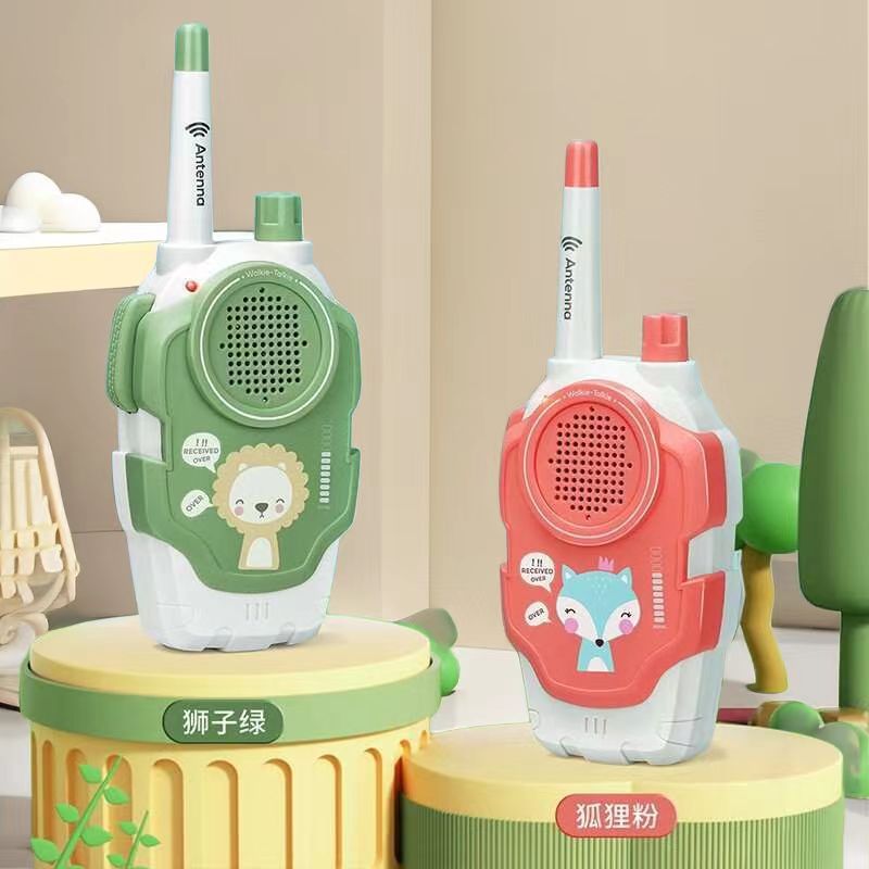 Picture of Children's fun walkie talkie toy remote wireless pager parent-child outdoor interactive cartoon toy birthday gift
