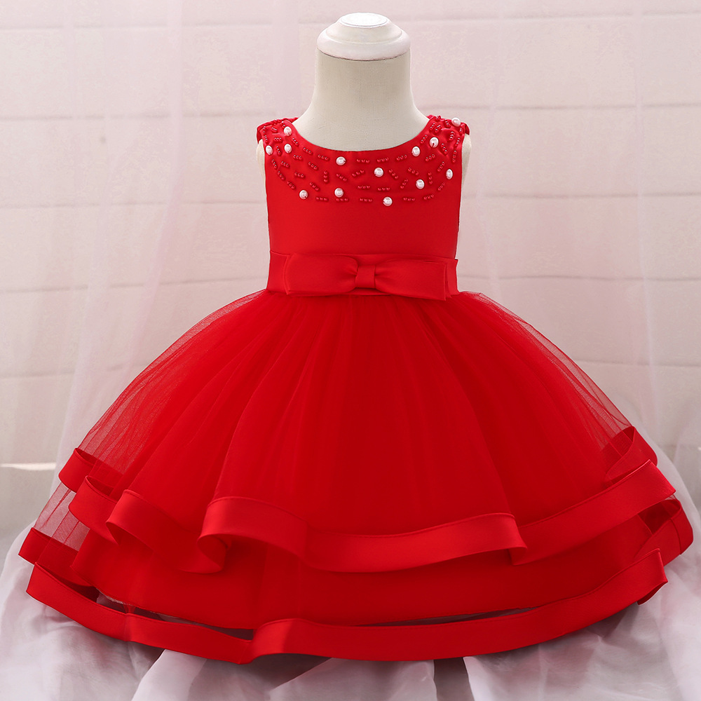 Picture of Children's Dress Export 2025 European and American New Kids Dress Cute Baby Princess Dress Washed Dress Dress