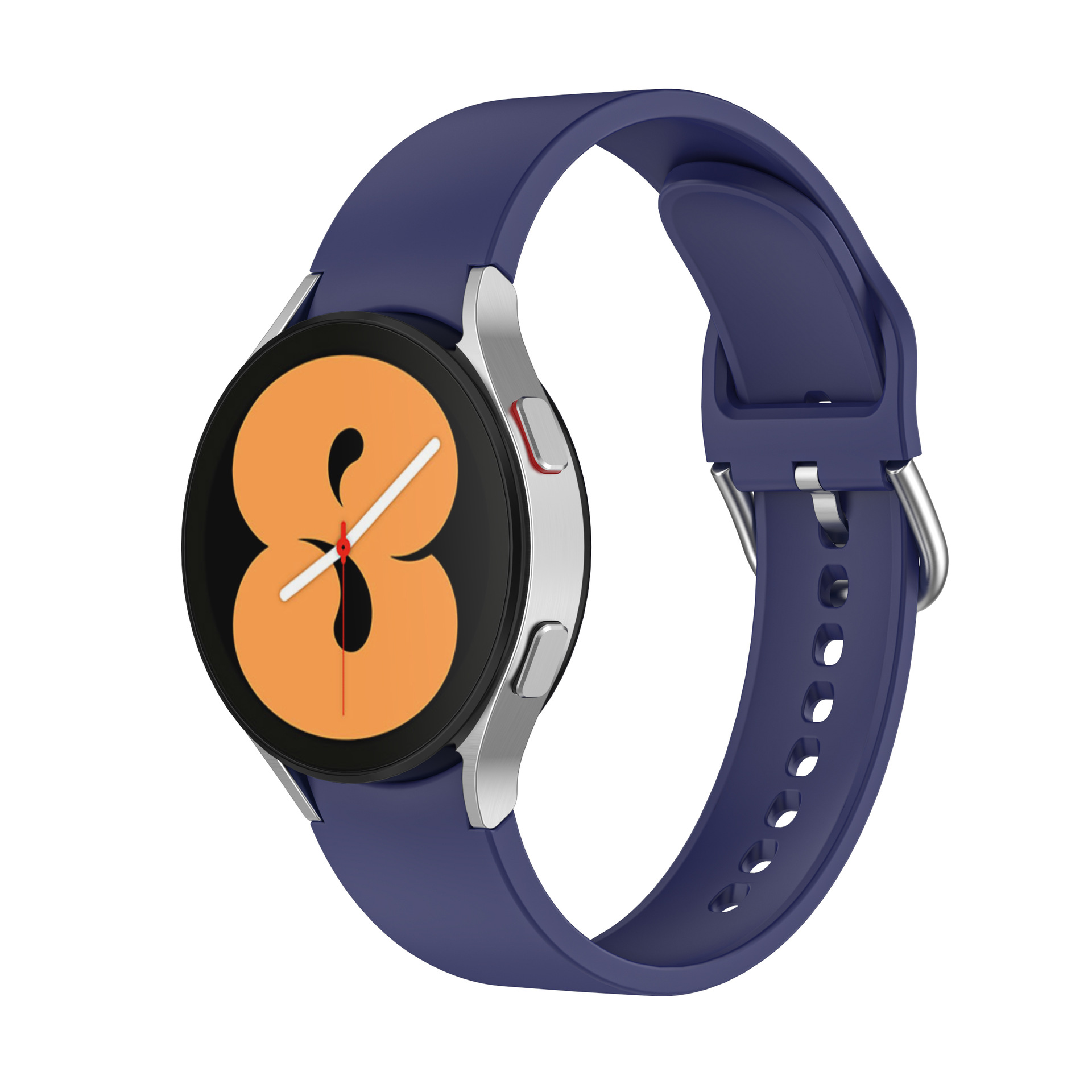 Picture of For Samsung galaxy watch5 Pro Watch Strap Factory Spot Wholesale Solid Color Silicone Strap
