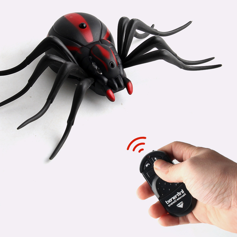 Foreign trade trick toy infrared remote control electric spider cockroach simulation induction cockroach electric spider Ant