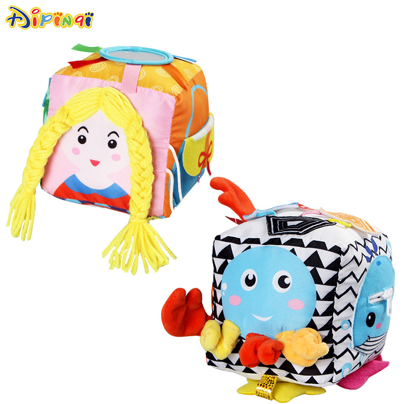 Picture of Aipinqi Crab Rubik's Cube Infant Teaching Aids Infant Early Education Learning Dressing Toys Baby Enlightenment Spot Puzzle