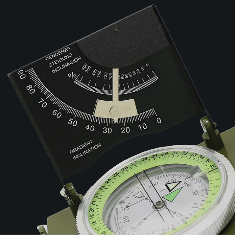Picture of Cross-border Hot Selling K4074 High Precision Outdoor American Multi-function Army Green Compass Compass North Metal Belt Luminous