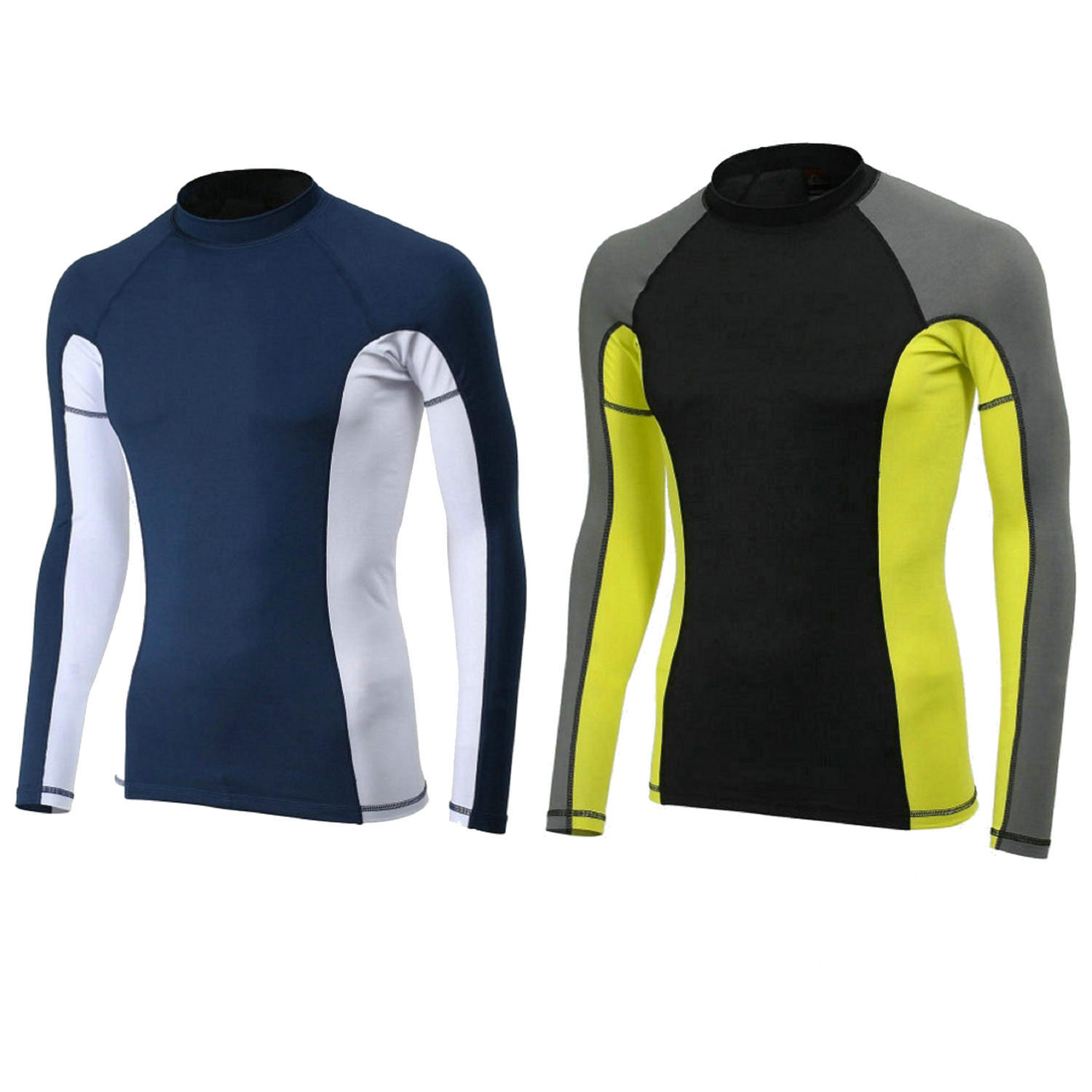 Picture of Diving Suit Men's Quick-drying Jellyfish Suit Surfing Snorkeling Long-sleeved Swimsuit Split Swimming Trunks Sunscreen Warm Fitness Top