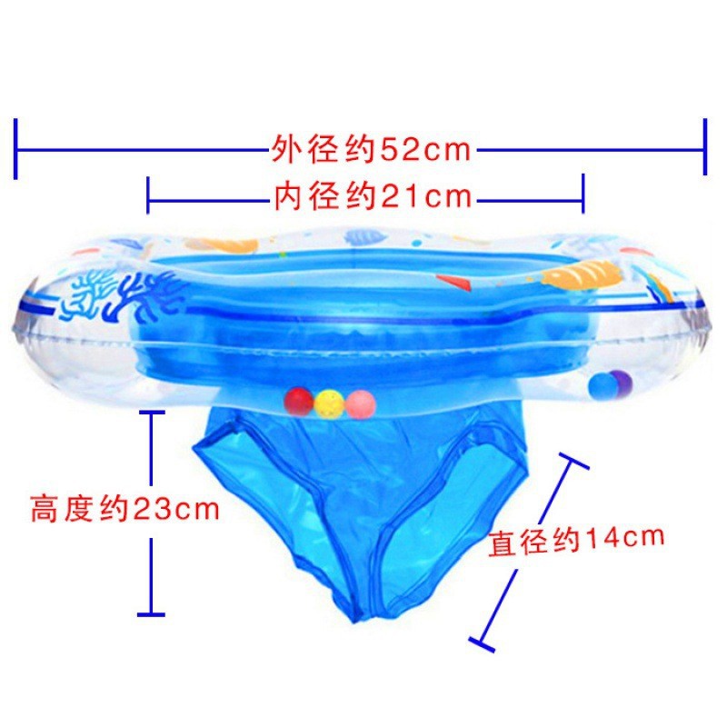 Picture of Cross-border spot baby swimming ring seat ring newborn baby yacht children's armpit ring thickened seat ring life buoy