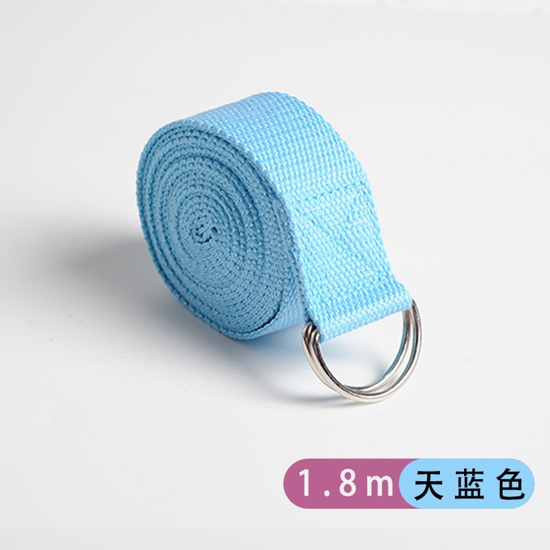Picture of Wholesale Yoga Stretch Belt 1.8m Polyester Cotton Extended Beginners Stretch Stretch Yoga Auxiliary Supplies