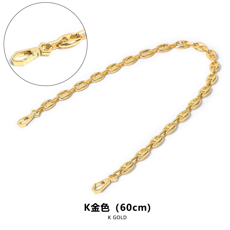 Picture of SP-86 Suitable Cocoa CHI Bag French Stick Bag Pig Nose Thick Chain Vintage Decorative Underarm Women's Bag with Hardware Accessories