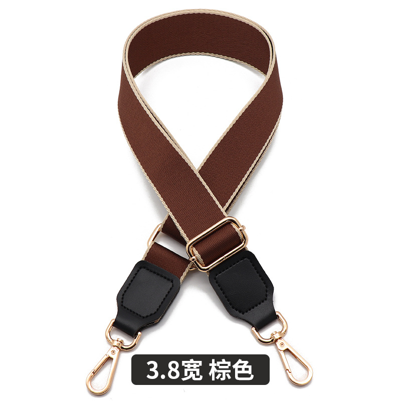 Picture of New Polyester-Cotton Pure Color Replacement Shoulder Strap Wide Versatile Shoulder Strap Bag Strap Single Shoulder Crossbody Women's Bag Adjustable Accessories