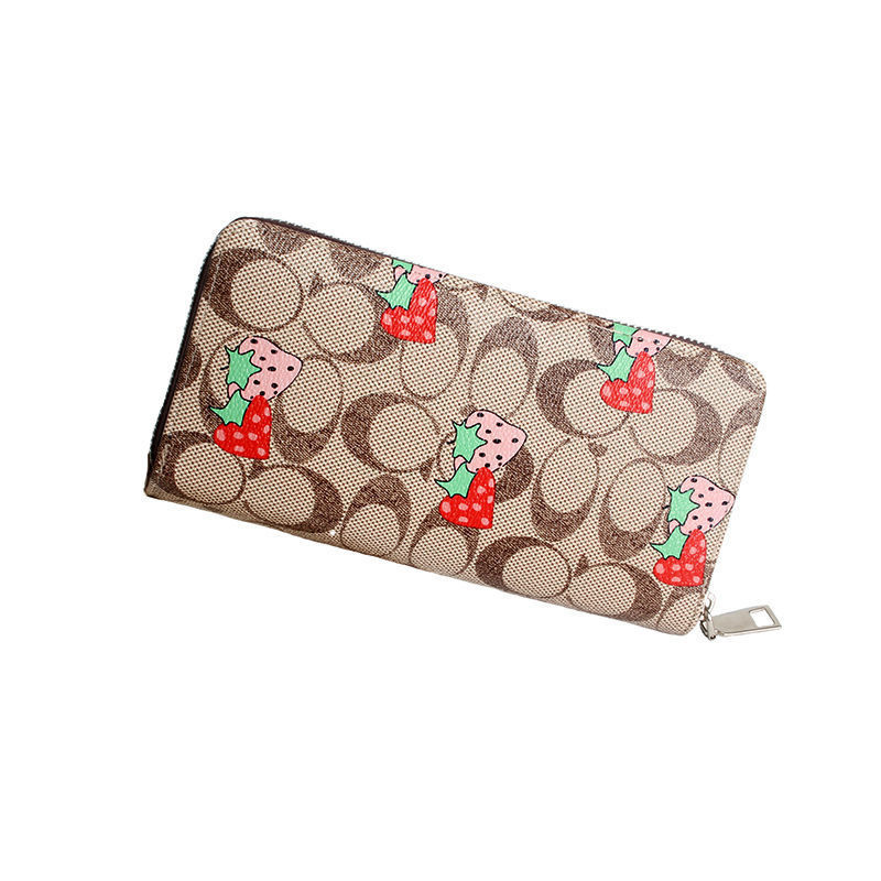 Picture of Factory Direct New Long Wallet Card Bag Women's Coin Purse Mobile Phone Bag Clutch Unisex Wallet