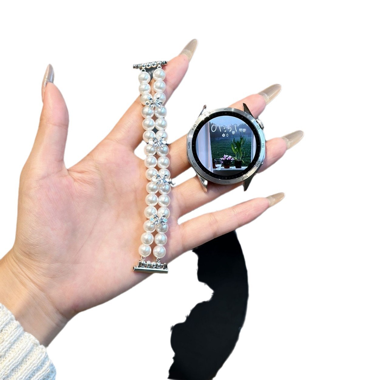 Picture of For Huawei Watch GT5GT4 Strap watch4 Butterfly Pearl Strap 3pro Premium GT3/2 Niche