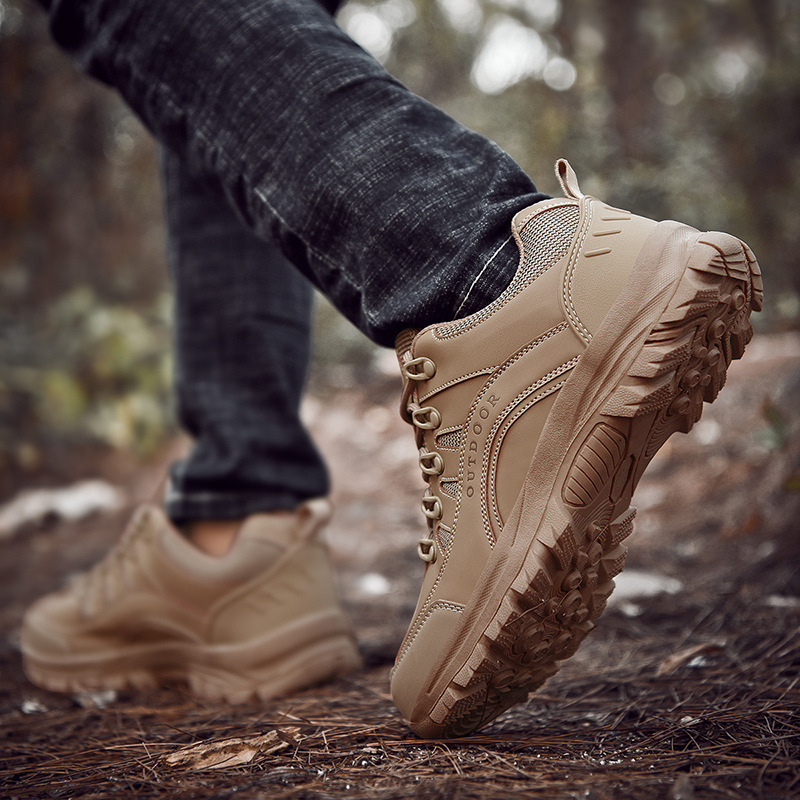 Picture of Plus size spring men's shoes 45 waterproof 46 outdoor leisure sports 47 large travel hiking shoes men's 48