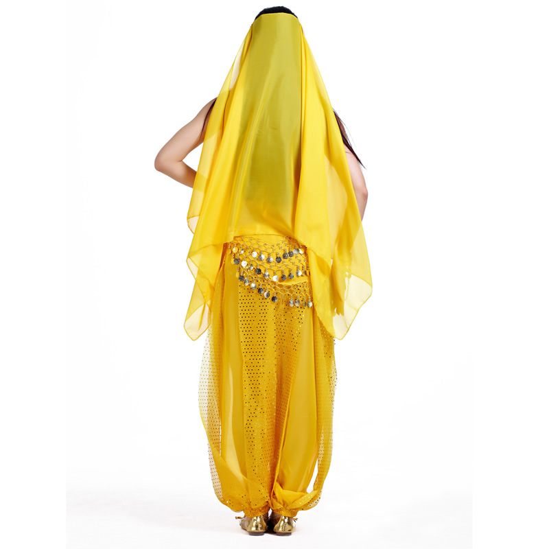 Picture of Dancer hand hook head chain belly dance veil hand hook head chain belly dance headwear belly dance gauze wholesale