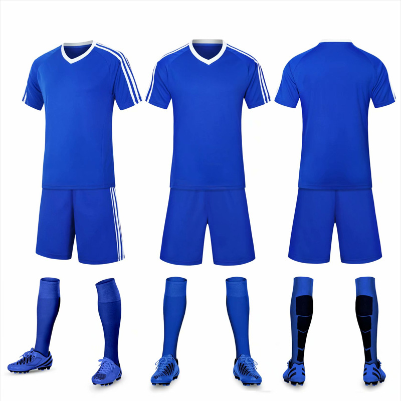 Picture of New Football Clothes Training Clothes suit Men's and Women's Short-sleeved Summer Adult Children's Game Team Clothes Football Clothes Fixed Printing