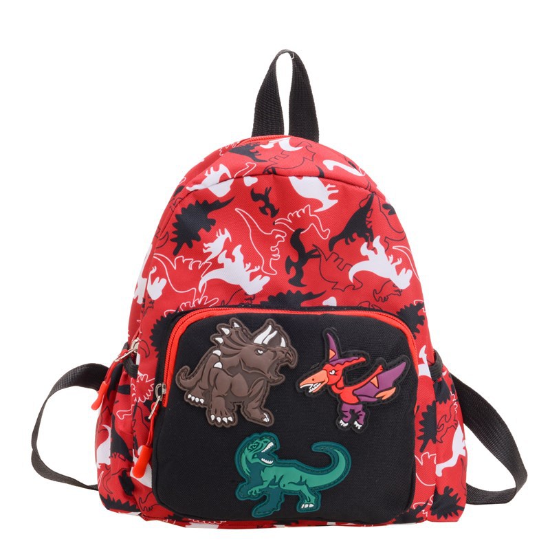 Picture of New Kindergarten Baby Bag Fashion Cartoon Little Dinosaur Boys and Girls Backpack for Going Out Casual Small Backpack for Women