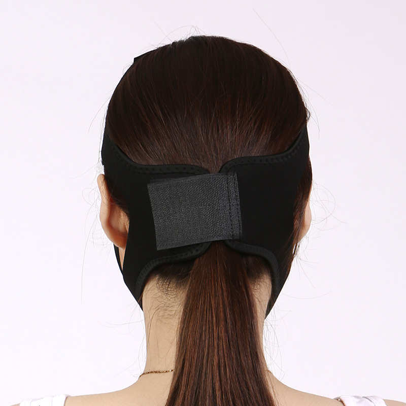Picture of Triangle anti-snoring belt chin belt V-face pressure mask snoring belt face support strap health care fixed breathing correction belt