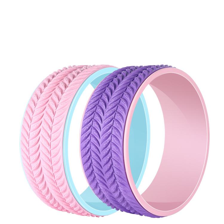 Picture of Manufacturers Yoga Wheel Open Back Yoga Equipment Beginners Yoga Wheel Back Bend Ring Yoga Pilates Circle Cross Border