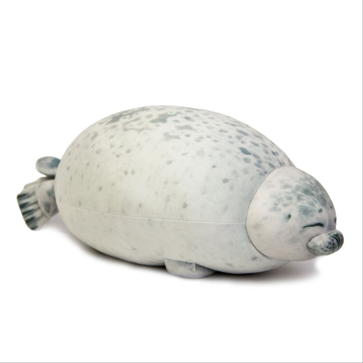 Picture of Japan Osaka Simulation Seal Doll Pillow Aquarium Popular Soft Pillow Aquarium Plush Toy
