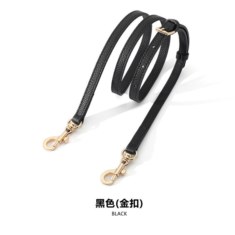 Picture of Mahuangshi first layer cowhide thin bag strap A- 74 leather long shoulder strap messenger bag litchi pattern replacement bag single buy