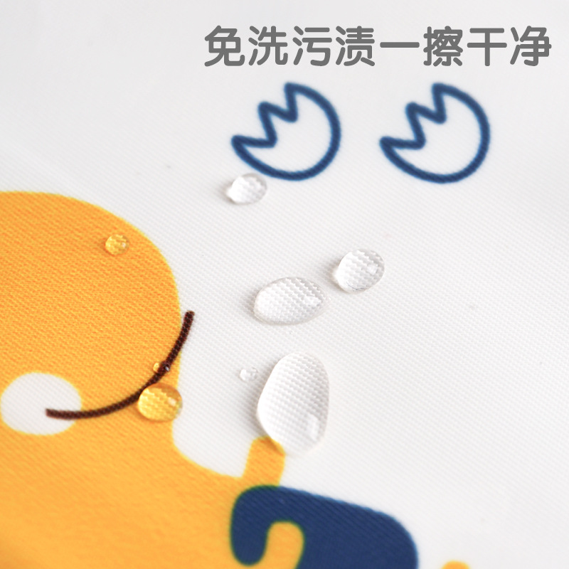 Picture of Spring and summer children's overalls eating anti-dirty artifact baby bib anti-saliva towel baby bib super soft food pocket